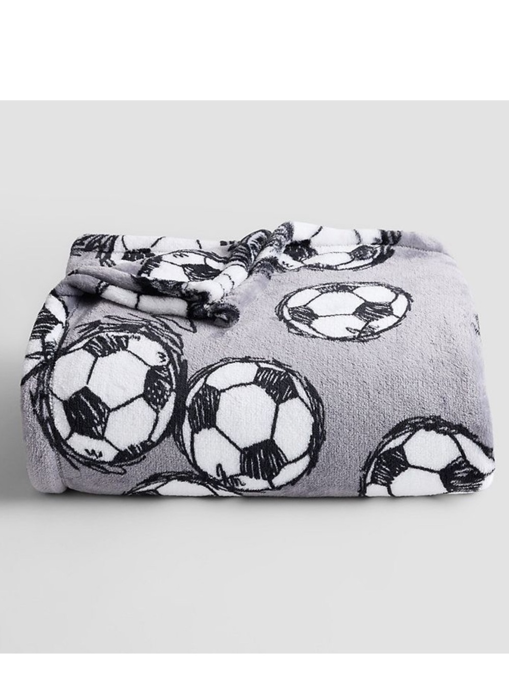 Soccer Oversized Super-Soft Plush Throw Blanket